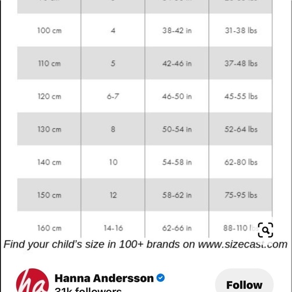 Kid’s Hanna Andersson zip-up Navy Hoodie Jacket Sz 5/ 110 - Picture 11 of 11